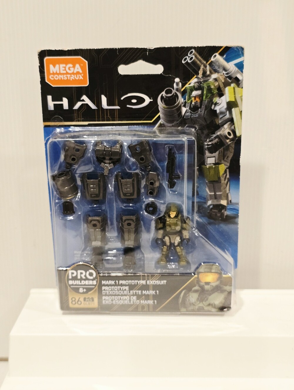 Mega Halo Construx 86 Piece Building Set | Mark I Prototype Exosuit New